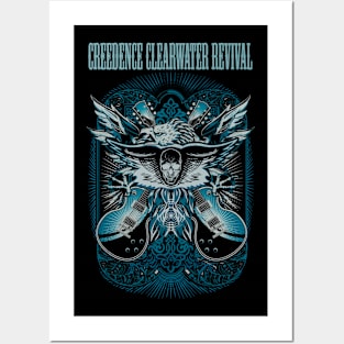 CREEDENCE CLEARWATER BAND Posters and Art